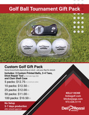 Golf Ball Divot Tool Gift Pack