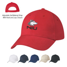 100% Brushed Cotton Twill Golf Cap