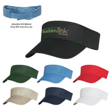 COTTON TWILL VISOR COTTON TWILL VISOR