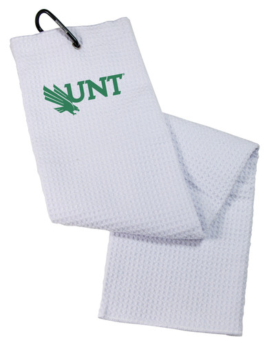 Hicke Golf University of North Texas Golf Towel - Thumbnail 2