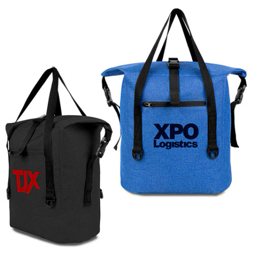 Milton rPET Heather Water Resistant Tote Bag