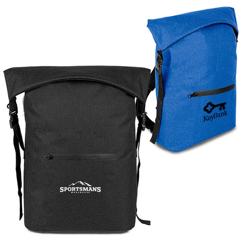 Westport rPET Heather Water Resistant Backpack