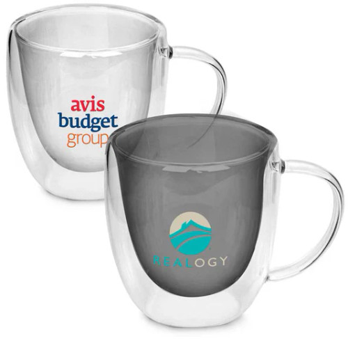 Double Wall Glass Mug 8.5 oz.