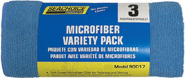 Seachoice - Microfiber Cloth Towel 16" x 16" (3 pack), 90017