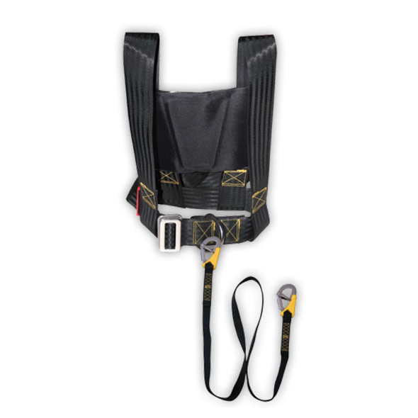 Lalizas - Safety Harness ISO with Double Safety Line ISO, Adult Set - 74570