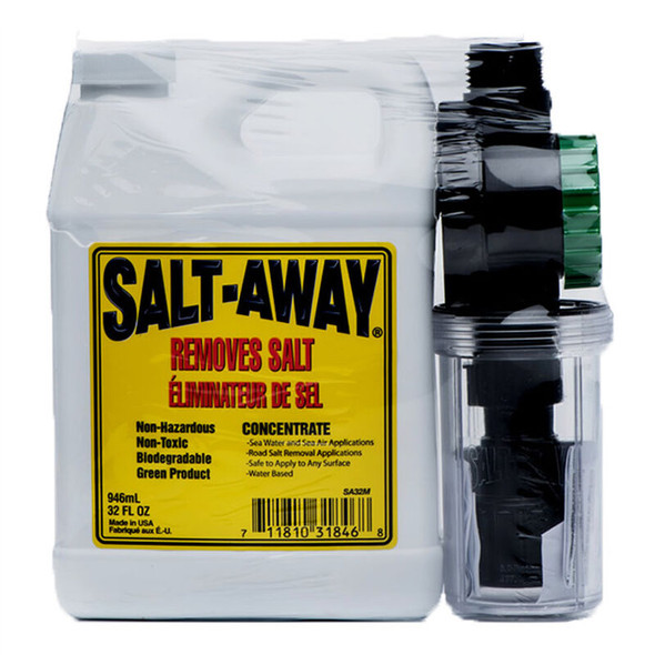 Salt Away - Mixing Unit With Salt-Away Treatment Kit 32oz, - SA32M