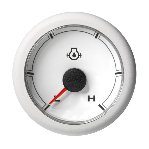 Veratron 52MM (2-1\/16") OceanLink Engine Oil Pressure Gauge - Low\/High (150 PSI) - White Dial  Bezel [A2C1066030001]