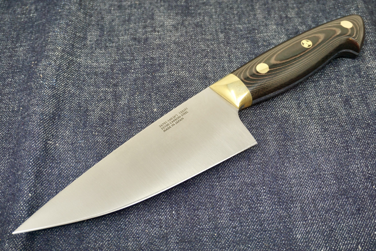 Bob Kramer 6 Carbon Steel Chef's Knife by Zwilling J.A. Henckels