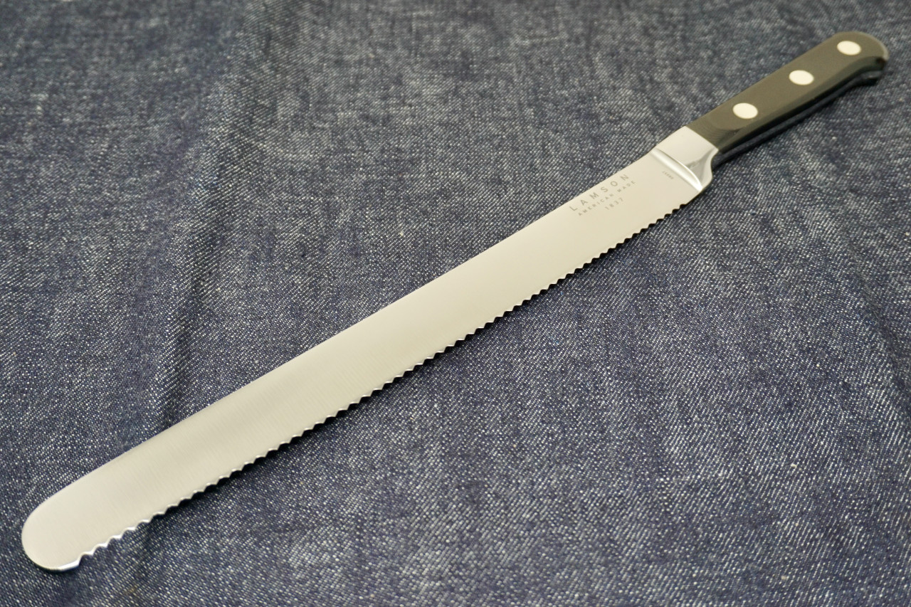Lamson Midnight Forged 8 Wide Chef Knife