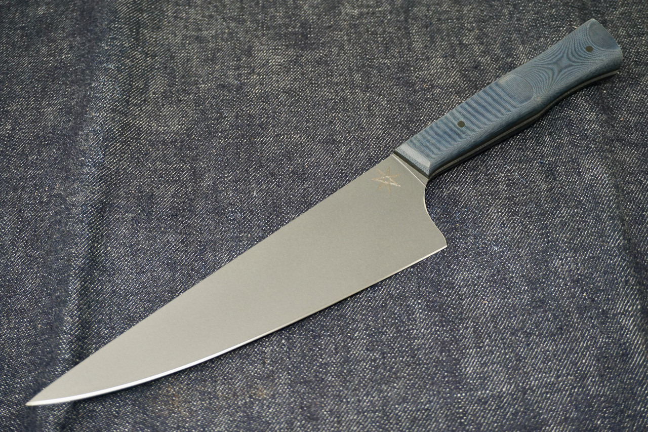 Professional Handmade 7 Chef Knife - eXo Blue