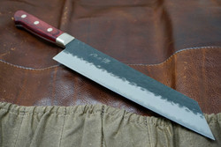 Tsunehisa AS Western Handle Blue Super Steel 210mm Kiritsuke Chef Knife