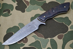 Carter Cutlery Damascus Neck Knife #2715
