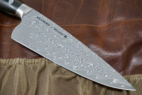 Bob Kramer Chef's Knife - 8 Stainless Damascus by Zwilling – Cutlery and  More