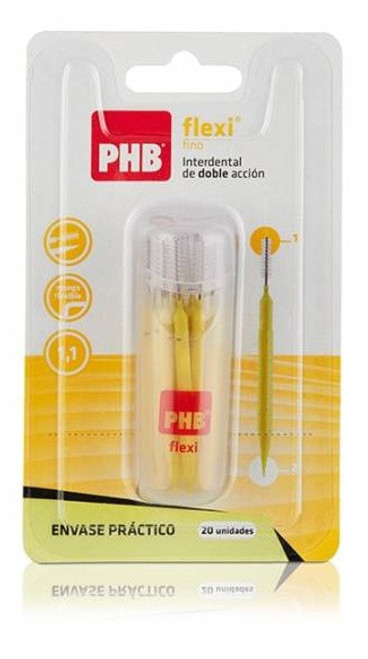 Cepillo interdental PHB flexi fino 20 UDS