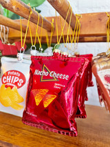 Nacho Cheese Chips Ornament  Nacho Cheese Chips Ornament