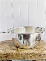 1928 Silver Plated Ice Bucket from Hotel Raphael Chicago