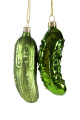 Set of 2 Pickles Ornaments Set of 2 Pickles Ornaments