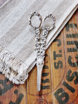 Antique Tiffany & Co Silver Plated Grape Shears