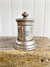 Antique Silver Plated Pepper Mill from Hotel Ritz Paris
