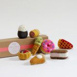 Wool Felt Sweet Tooth Ornament Set Wool Felt Sweet Tooth Ornament Set