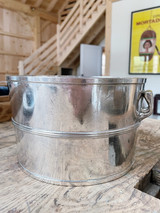 Antique Silver Plated Ice Bucket from Bismarck Garden Chicago Antique Silver Plated Ice Bucket from Bismarck Garden Chicago