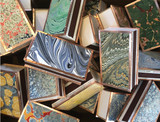 Copy of Marbled Paper & Copper Matchboxes - Large Single Box Copy of Marbled Paper & Copper Matchboxes - Large Single Box