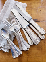 Service for 6 Silver Plated Flatware from The Statler Hotel Service for 6 Silver Plated Flatware from The Statler Hotel