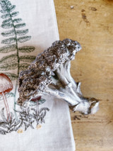 Vintage Maitland-Smith Silvered Bronze Broccoli Vintage Maitland-Smith Silvered Bronze Broccoli