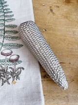 Vintage Maitland-Smith Silvered Bronze Corn Vintage Maitland-Smith Silvered Bronze Corn