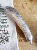 Vintage Maitland-Smith Silvered Bronze Zucchini Vintage Maitland-Smith Silvered Bronze Zucchini