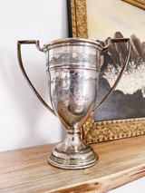 1927 Silver Plated City of Boston Baby Contest Trophy 1927 Silver Plated City of Boston Baby Contest Trophy