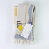 Lemon - Hand Embroidered Kitchen Towel Set Lemon - Hand Embroidered Kitchen Towel Set