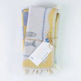 Sardine - Hand Embroidered Kitchen Towel Set Sardine - Hand Embroidered Kitchen Towel Set