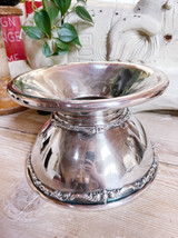 Antique Silver Plated Spittoon from Hotel Henry
