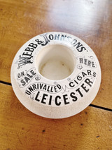 Antique English Webb & Johnsons Cigars Advertising Match Striker