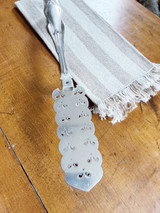 Antique Silver Plated Tiffany & Co Asparagus Serving Tongs