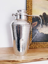 1926 Hammered Silver Plate Cocktail Shaker