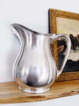 Vintage Silver Water Pitcher from Chicago Milwaukee & St. Paul Railroad