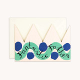 Fantastic Father Party Hat Card