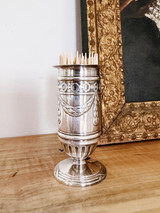 Antique Silver Toothpick Holder from The Ritz Hotel London