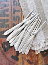 Set of Silver Nut Picks from The Hotel Lincolnshire in Boston