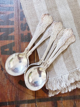 Antique Hotel Astor Silver Plated Soup Spoons