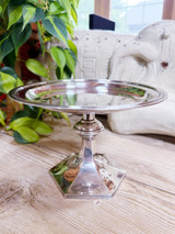 Antique Tiffany & Co Silver Plated Dessert Stand