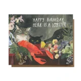 Birthday Lobster Greeting Card
