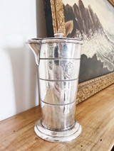 Antique Silver Plated Cocktail Pourer from The Blackstone Hotel in Chicago