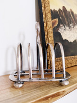 Antique Silver Plated Toast Rack from a Huddart Parker Line Steamship