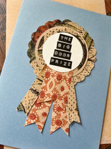 Big Door Prize Ribbon Card