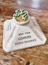 Antique Scotch Whiskies Advertising Match Striker
