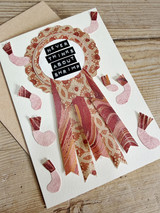 Custom Prize Ribbon Card