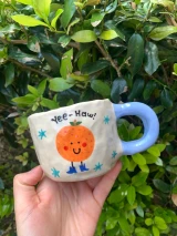 Yee-Haw Orange Mug